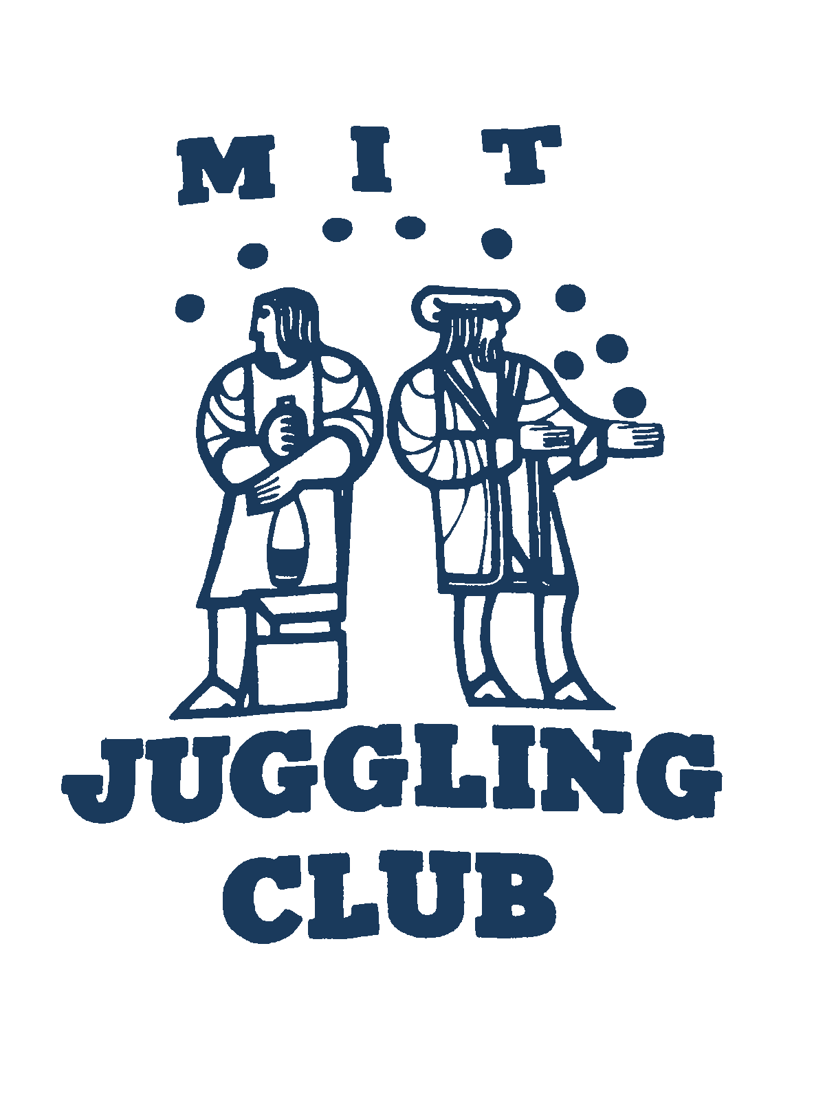 Original MIT Juggling Club logo, circa 1980s